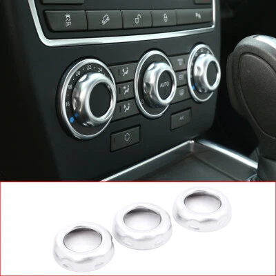 Chrome Air Condition Control Volume Knobs For Land Rover Freelander 2 2007-2012 - image 1 of 4