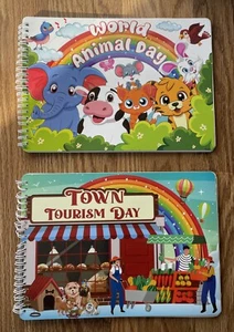Lot Of 2 Sticker Activity Book for Kids 1000+ Fun Stickers - Picture 1 of 5