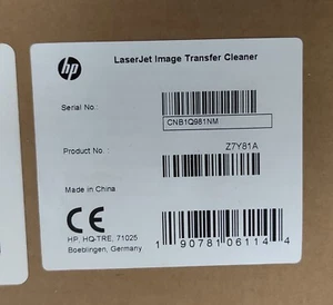 Nettoyeur de transfert d'image HP Z7Y81A original / authentique - Photo 1/4