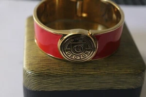 Oroton Signature 1938 RED Enamel M/L Size - Picture 1 of 4