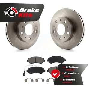 Front Disc Brake Rotors And Ceramic Pads Kit For 2014-2022 Ram ProMaster 2500 - Picture 1 of 13