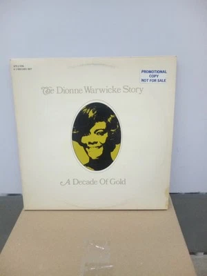 The Dionne Warwicke Story - A Decade Of Gold - 1971 Double PROMO LP Record VG+ - Image 1 of 4