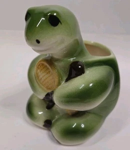 Vintage Hilton Turtle Bay Resort Hawaii Ceramic Souvenir Planter Tennis Golf - Picture 1 of 10