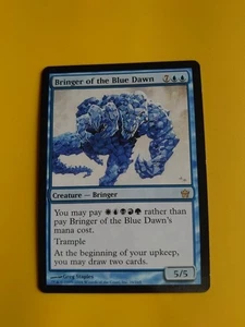 Bringer of the Blue Dawn. Rare Creature Fifth Dawn. VG Magic the Gathering Card. - Picture 1 of 4