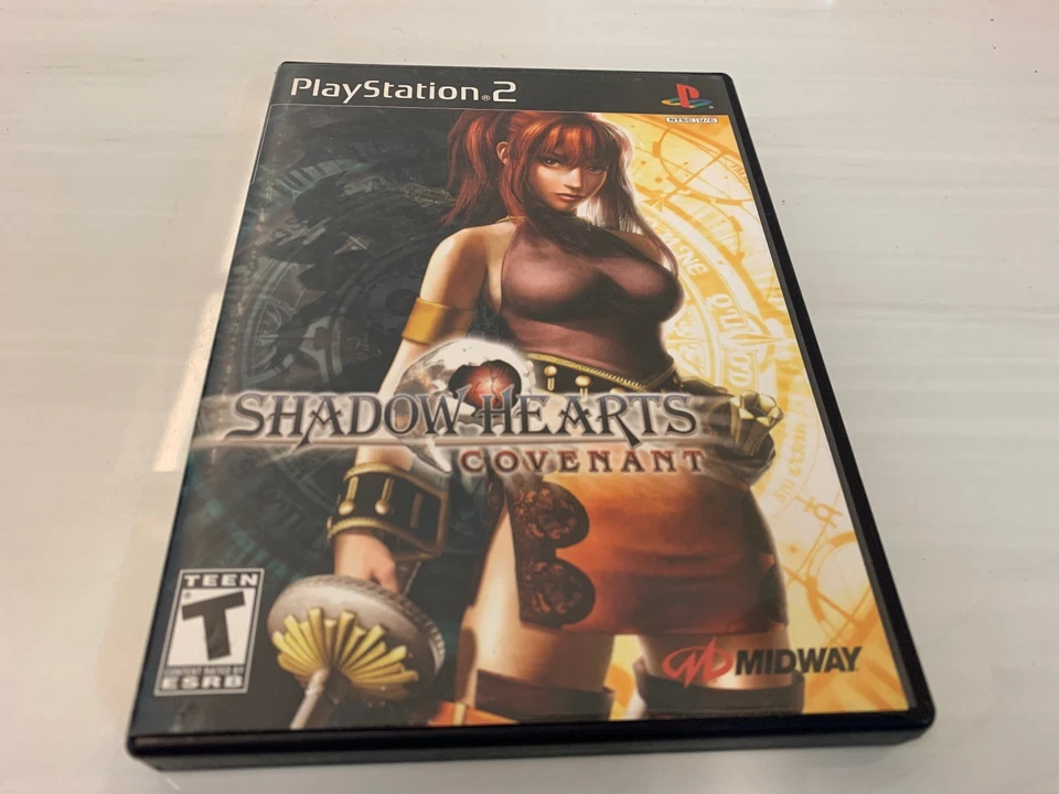Shadow Hearts: Covenant (SONY PlayStation 2, 2004) - Juego de 2 discos en caja original Foto 1 de 4