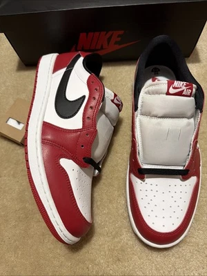 Nike Air Jordan 1 Low OG Chicago 2025 Rojo Blanco Negro HQ6998-600 Para hombres Talla 11.5” Foto 1 de 4