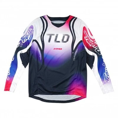 TROY LEE DESIGNS Troy Lee MX Trikot - (JUGEND) GP Pro DRIP - schwarz/lila