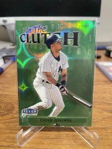 Derek Jeter 1998 Fleer Tradition In the Clutch #9 IC New York Yankees - Picture 1 of 2