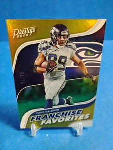 2023 Panini Prestige Franchise Favorites Xtra Points Gold /75 Doug Baldwin #15 - Picture 1 of 3