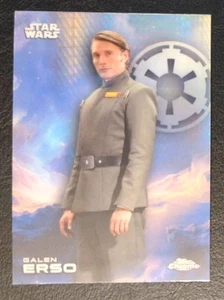 2025 Topps Chrome Star Wars Galen Erso Prism Refractor Parallel #47 - Picture 1 of 2