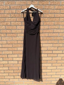 Monsoon braun Anlass Kleid braun Größe UK 8 - Bild 1 von 7