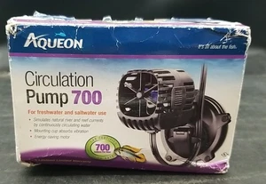 POMPA CIRCOLAZIONE AQUEON 700 GPH PER ACQUARIO 30-55 GALLONI-ACQUA DOLCE E SALATA-PESCI - Foto 1 di 6