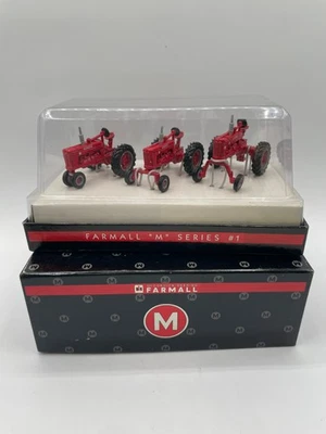 ERTL 1/64 IH McCormick Farmall 1939 M Narrow Wide Front 1945 MV High Crop - Image 1 of 4