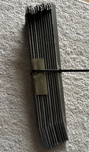 Lot of 12 Vintage US Army Tent Stakes - Heavy Duty 9" For Shelter Half Original - Picture 1 of 5