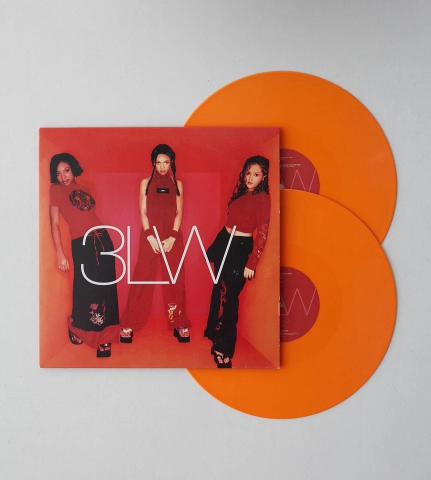 3LW Self Titled Exclusive Limited Tangerine Colored Vinyl 2XLP Record New Seal - Image 1 of 1