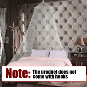 1PC Mosquito Net Canopy Dome Fly Insect Protect Double Bed Tent Mesh Curtain - Picture 1 of 14