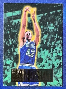 Donyell Marshall 1994-95 SkyBox Premium Rookie #257 Minnesota Timberwolves - Picture 1 of 2
