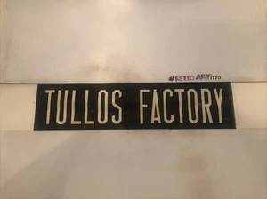 KELBUS Aberdeen 1960 A1 Vintage Lino Bus Destino Persiana 30” - Tullos Factory - Imagen 1 de 12