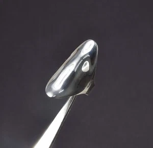 925 Solid Sterling Silver Plain Ring-8 US H275 - Picture 1 of 4