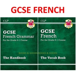 GCSE French Grammar Handbook & Vocabulary Book Key Stage 4 Cgp - Picture 1 of 12