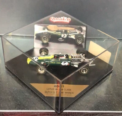 QUARTZO 4001 LOTUS 49 JIM CLARK DUTCH G.P. 1967 WINNER 1:43 STUPENDA - Immagine 1 di 3