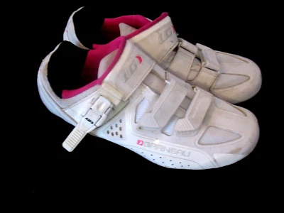 Garneau W's Cristal WHITE Cycling Bike Shoes Women's Size 9.5 (41 EU) - Image 1 of 4
