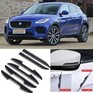 For Jaguar F-tpye Car Side Door Edge Mirror Bumper Trim Protector Stickers 6 Pcs - Bild 1 von 4