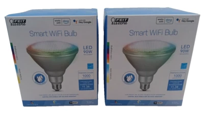 Feit Electric Smart WiFi 90-Watt EQ LED Par38 Color (e-26) Dimmable Light Bulb - Image 1 of 4
