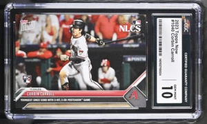2023 Topps Now NLCS Corbin Carroll Rookie #1040 CGC 10 Gem Mint Dbacks Rookie - Picture 1 of 2