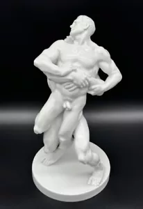 ❗️Herend Ringer Skulptur, Art Déco, Béla Pankotai Farkas, Berlin Olympia 1936❗️ - Bild 1 von 24