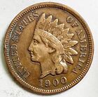 HIGH GRADE 1900 Indian Head Cent Rare Old Antique Solid Coin Great Detail I