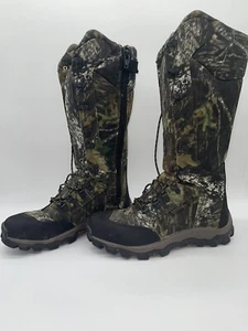 MENS ROCKY LYNX WATERPROOF 16" SNAKE SIDE-ZIP BOOTS 7379. SIZE 10 MEDIUM - Picture 1 of 11