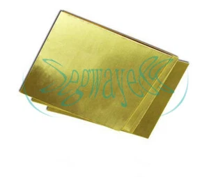 1PCs Brass Metal Sheet Plate 1.5mm x 100mm x 100mm New - Picture 1 of 1