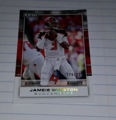 2017 Playoff Kickoff #85 Jameis Winston /299 - Image 1 of 3