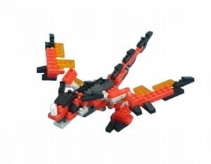 Daiso Petit Block Monsters series 1 Dragon from Japan - Picture 1 of 14