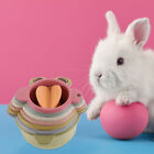  Rabbit Stacking Cup Plastic Bunny Cups for Rabbits Interactive Toys