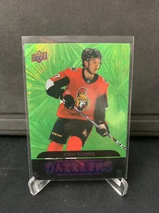 2020-21 Upper Deck Dazzlers Green #DZ-83 Josh Norris Rookie Card - Picture 1 of 2