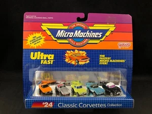 Vintage Micro Machines Ultra Fast #24 Classic Corvettes Collection 6400 (1980's) - Picture 1 of 7