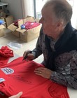 1966 England Shirt Signed by SIR GEOFF HURST & Inscribed 4-2 £149