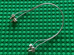 Cable LEGO Oldgray wire with Plug Single 20 cm 765c01 / Set 7861 1135 1104 1152 - Picture 1 of 1