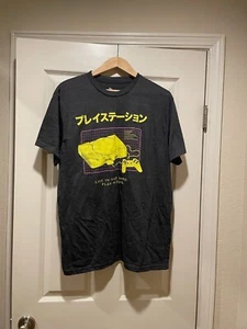 NEW PlayStation PSONE T-Shirt L Dark Heather Gray - Picture 1 of 1