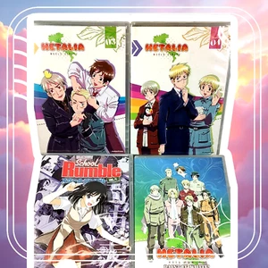 Manga DVD Hetalia Season 3 & 4 Paint it White Movie School Rumble Season 4 Anime - Picture 1 of 11