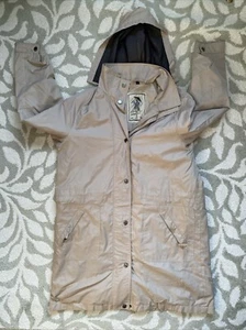 Four Seasons Beige Raincoat | UK Size Large | Long Trench Fit - Picture 1 of 23