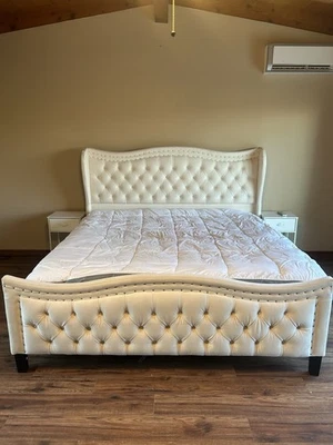 Colchón/marco tamaño king Foto 1 de 4