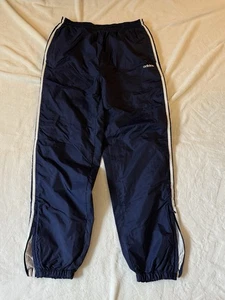 Adidas Jogginghose Herren Large Erwachsene blau sportlich gerade Polyester Vintage Y2K - Bild 1 von 7