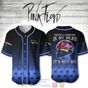 Pink Floyd Theres Someone In My Head Baseball Trikot, 3D Geschenk, 2025 Hot - Bild 1 von 10