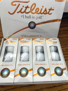 Titleist Velocity Golf Balls #s 00 22 77 99 Prior Gen New, Rare 1 Dozen - Picture 1 of 3