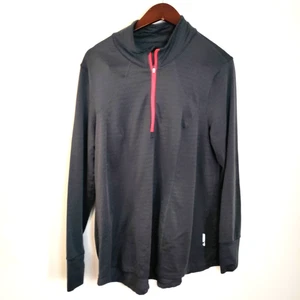 Marika Tek 2X Mujer 1/4 Cremallera Pullover Chaqueta de Entrenamiento Gris Naranja Atlético Elástico - Imagen 1 de 10