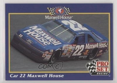 1992 Pro Set Maxwell House Racing Car 22 Maxwell House #5 - Image 1 of 2