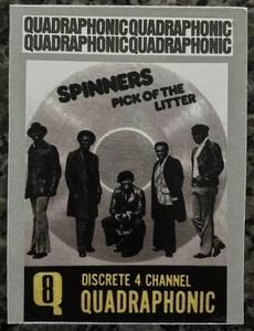 Spinners - Pick Of The Litter Quad 8 Track Tape - Rebuilt With Picture Slip Case - Picture 1 of 7